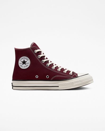 Tenisi Inalti Barbati Converse Chuck 70 Panza Rosii Inchis Negrii | RO WLQTH479